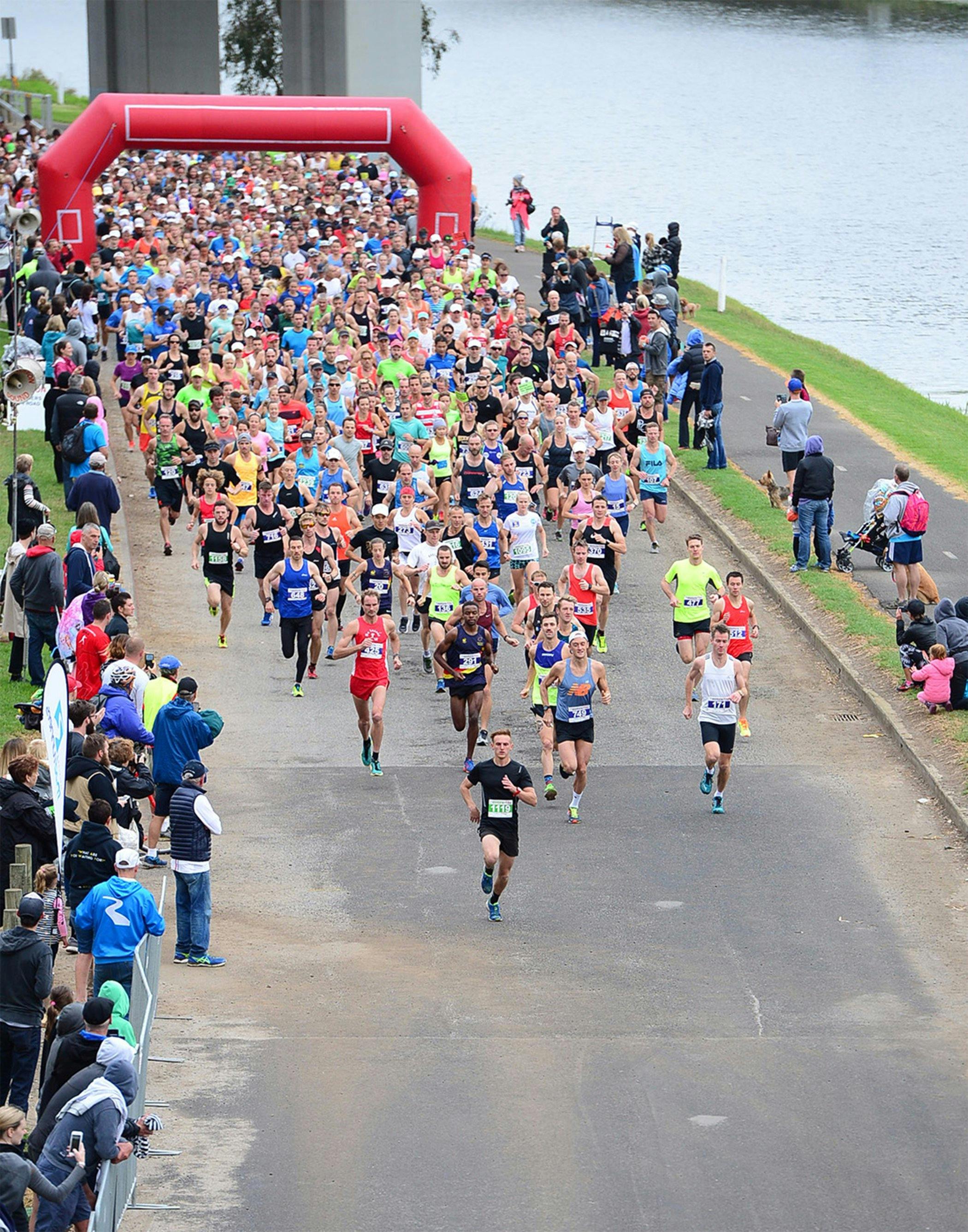 Geelong Cross Country Anglesea Eight Kilometre Footrace