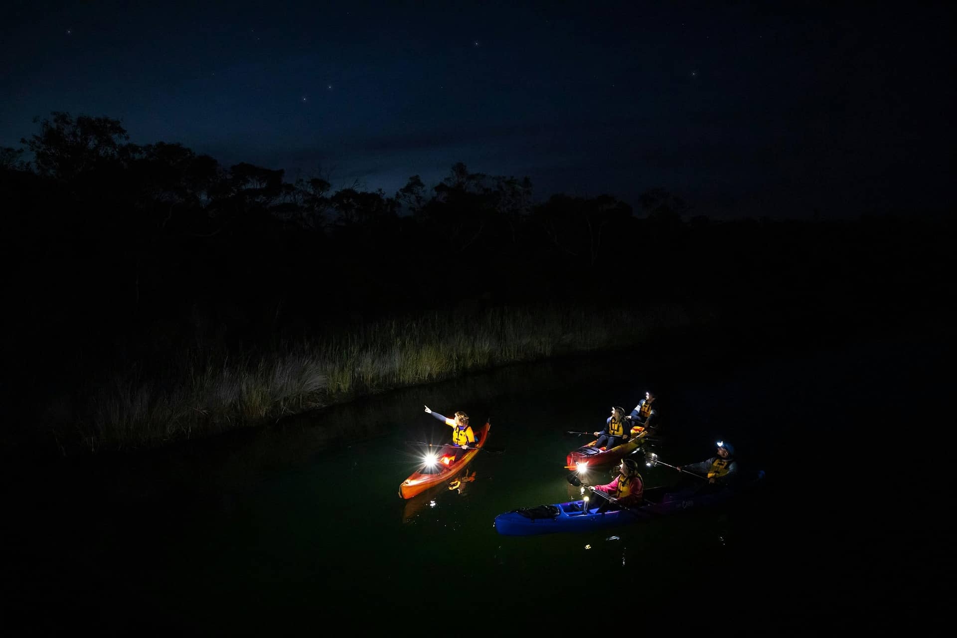 Night Kayaking on the Great Ocean Road