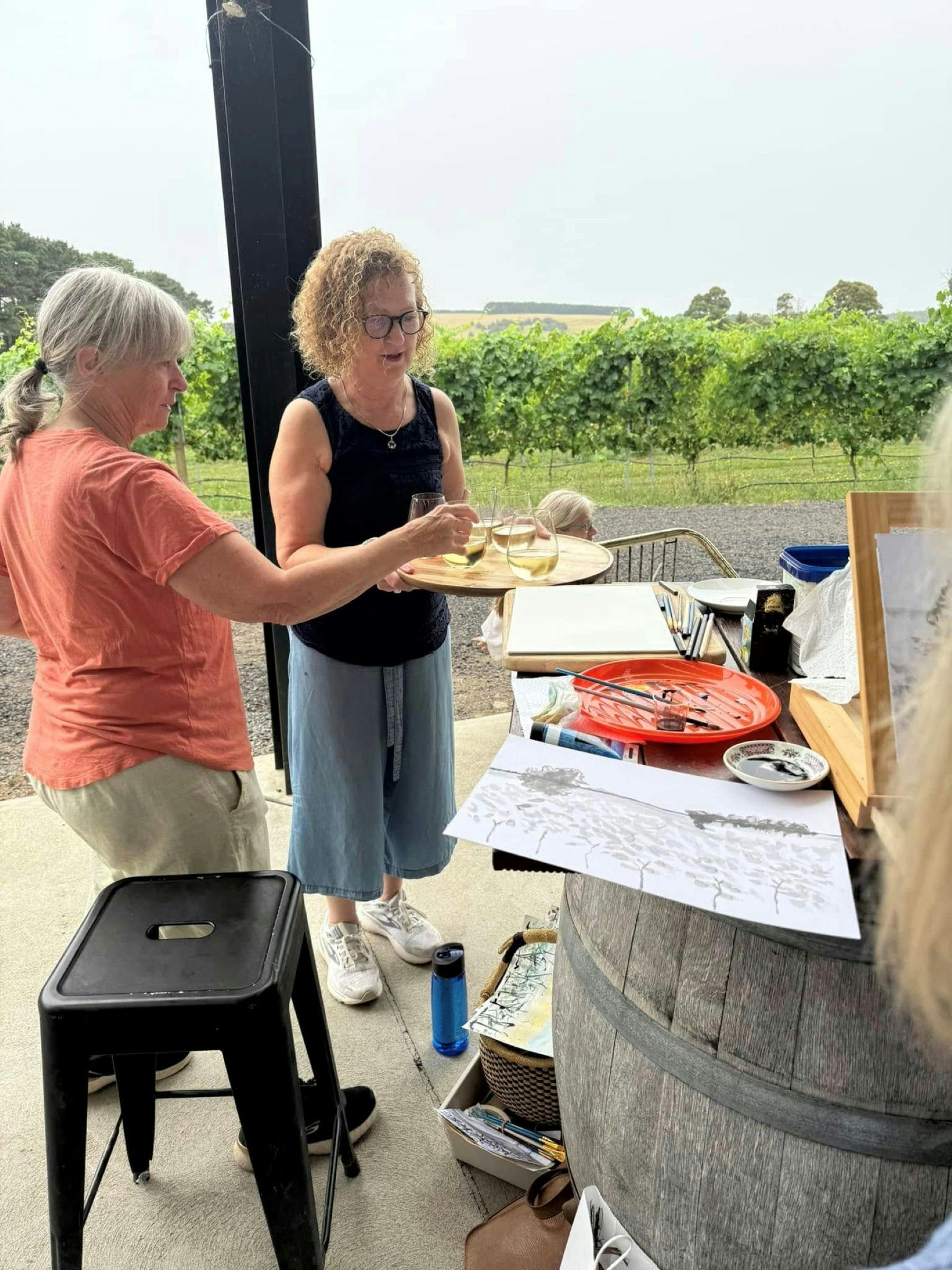 En Plein Air with Merrian Dennis