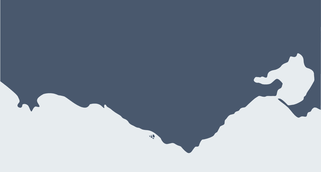 Map of the Great Ocean Road region
